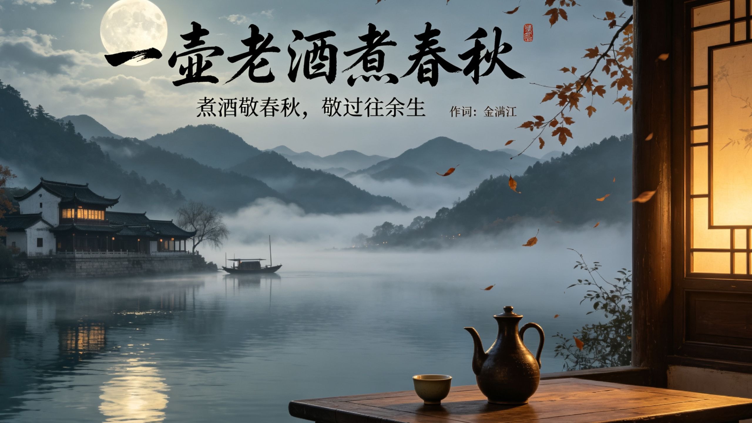 一壶老酒煮春秋-金满江 原创音乐歌曲 视频合集